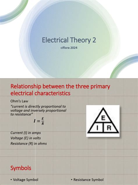 Basic Electrical Theory Chapter 2 的图像结果