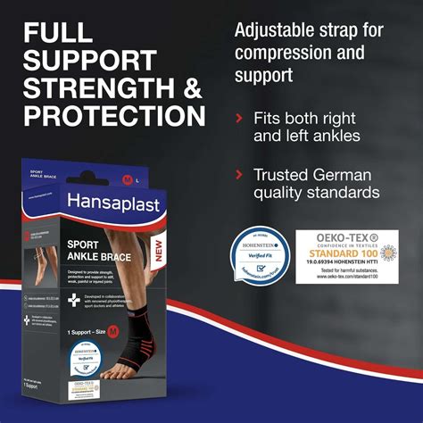 Buy HANSAPLAST SPORT ANKLE BRACE - MEDIUM Online & Get Upto 60% OFF at ...