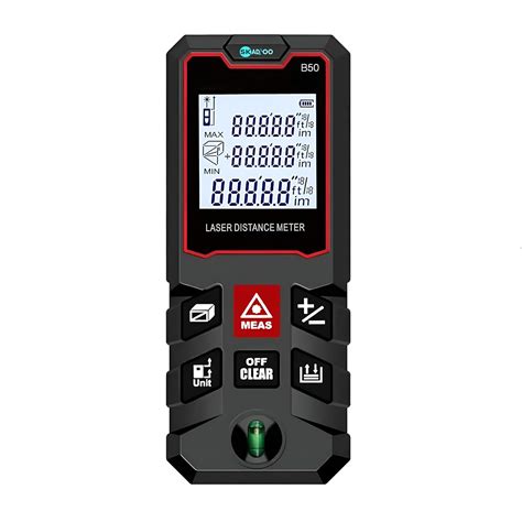 SKADIOO Digital Laser Distance Meter Portable Digital Measuring Device ...