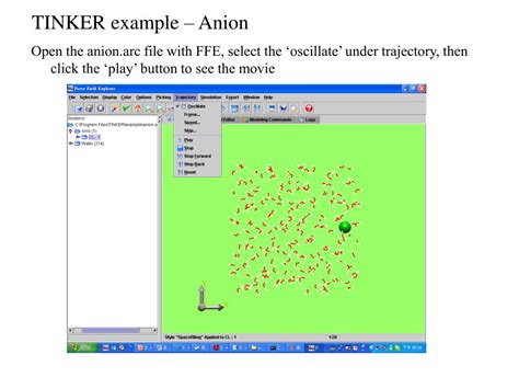 Image result for Tinker Molecular Dynamics Tutorial