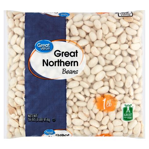 Great Value Great Northern Dried Beans, 16 oz - Walmart.com