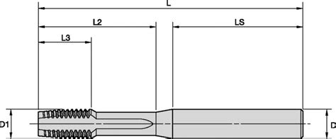 9353 StFl Plug mm Tapping - 3170978 - WIDIA