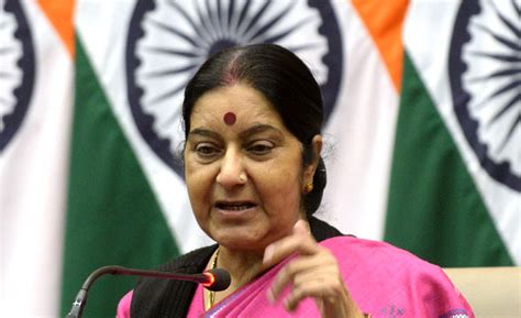 Prompted By Sources And Intelligence Inputs, Sushma Swaraj Refuses To ...