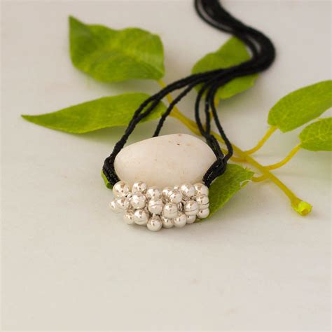 Pure Silver Ghungroo Mangalsutra – Zivar Creations