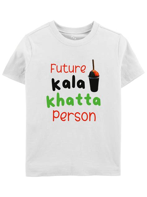 Future Kala Khatta - Tee | Buy online Personalised Baby Tee/T-Shirt ...