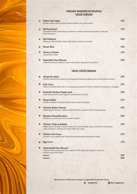 Menu at Trisha Restaurant & Cafe, Isri