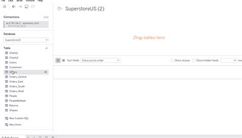 Step by Step Link Tableau to SQL Assistant Query 的图像结果
