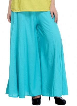 Buy Blue Culottes @ 1999 | W for woman – wforwoman