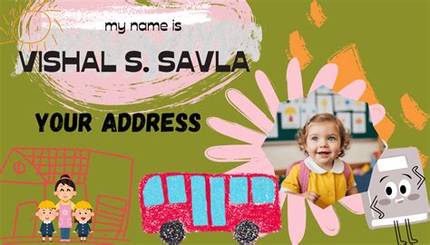 Personalized Kids Name Tag Labels — Custom Stickers | KraftedKey