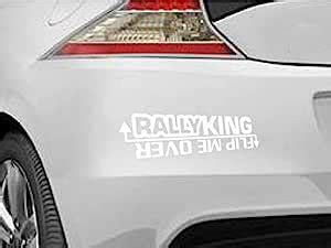 LYOMAN® Rally King Flip My Over Car Racing Stickers for Bumper, Hood ...