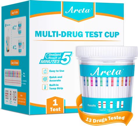 Amazon.com: Areta 13 Panel Urine Test Cup: Easy Detect 13 Drug ...