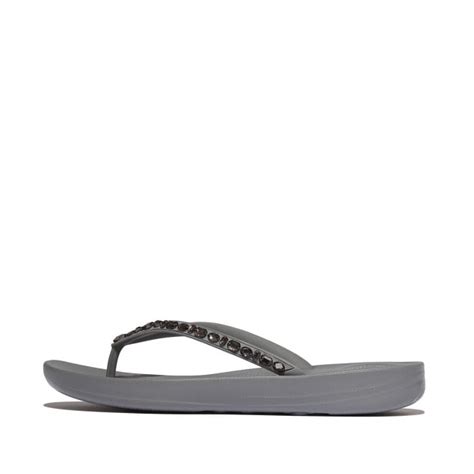 Buy Fitflop Iqushion Multi-Crystal Ergonomic Flip-Flops Online | SKU ...