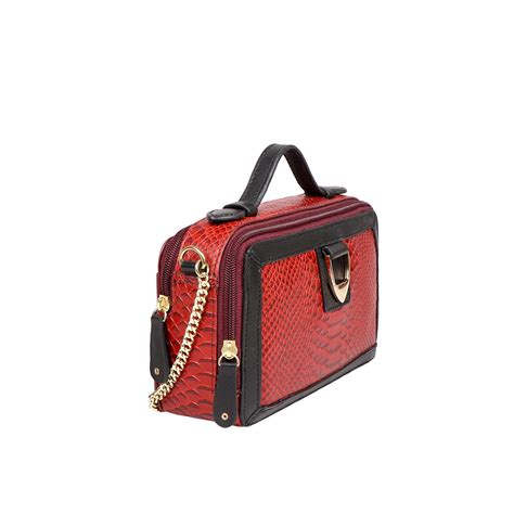 Buy Red Bogota 06 A Sling Bag Online - Hidesign