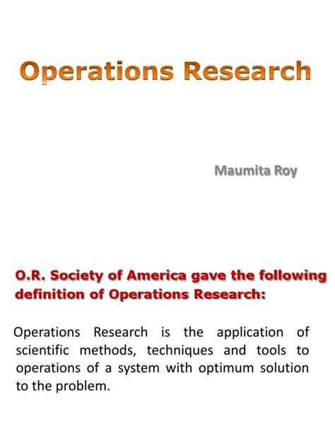 Image result for Samuel Tutorials Operations Research