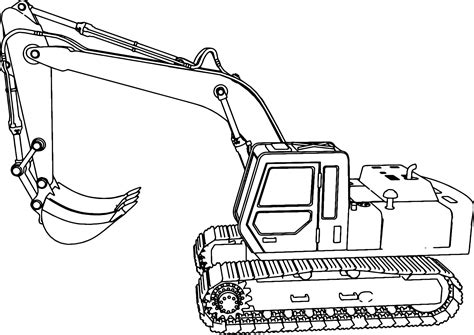 Nice Printable Digger Colouring Pages that you must know, You’re in ...