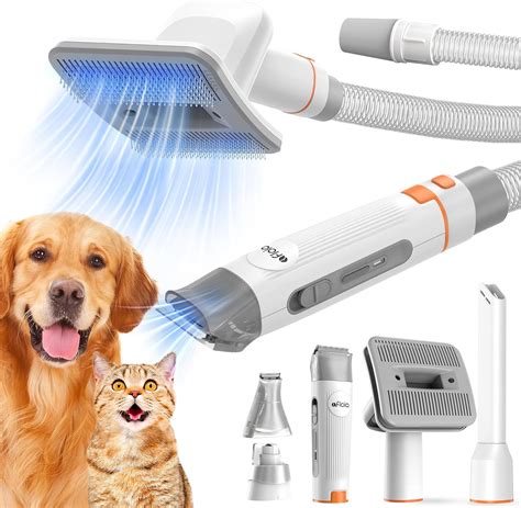 Amazon.com: Afloia Pet Grooming Kit - 5 in 1 Vacuum Attachments for Dog ...