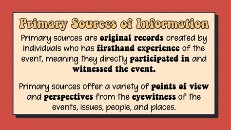 Types of Information Sources 的图像结果