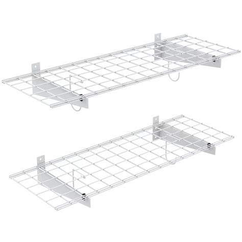 TORACK 2 Pack Garage Storage System Shelves, 15" x 45" Wall Mounted ...