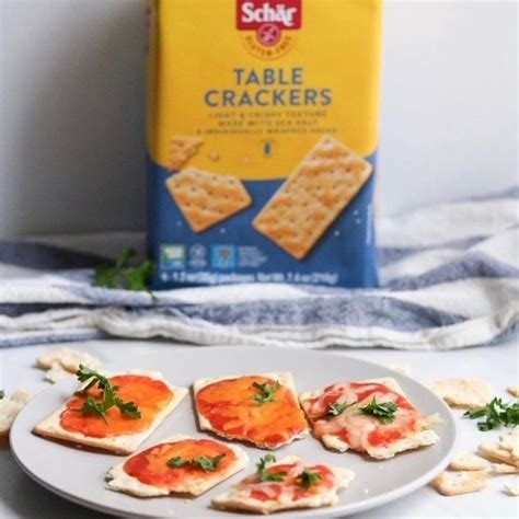 Buy Schar - Table Crackers - Certified Gluten Free - No GMO's, Lactose ...