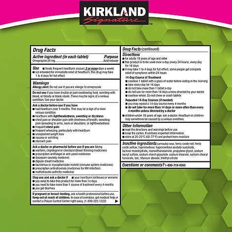 Buy KS Omeprazole 20 mg., 42 Tablets Online at Lowest Price in Ubuy ...