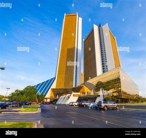 The golden towers of Oklahoma Surgical Hospital at Southern Hills ...