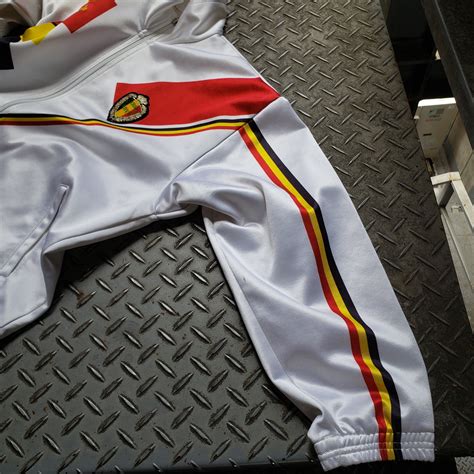 Red Devils！ 90s diadora "Belgium National Team" Track Jacket ベルギー代表トラック ...