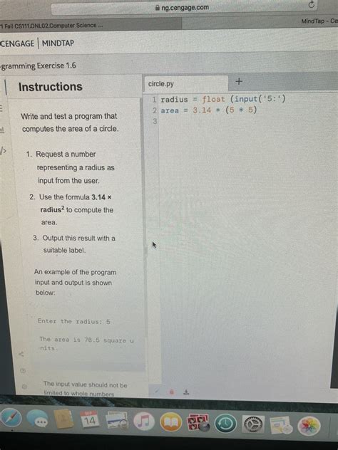 Cengage Programming Exercise 4 8 的图像结果