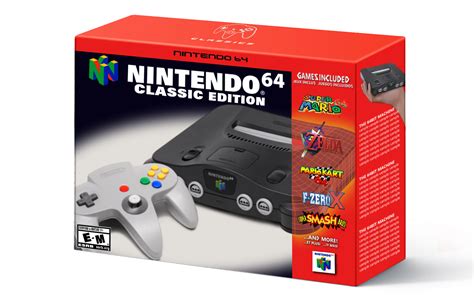 Nintendo 64 Classic Edition mockup : r/n64