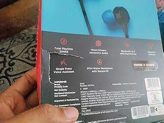boAt Rockerz 103 Pro Bluetooth in Ear Neckband with Beast Mode(40Ms Low ...