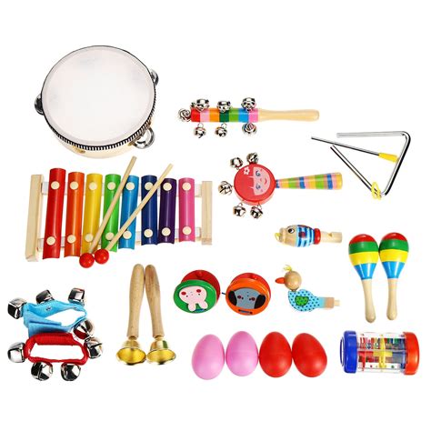 24Pcs/Set Baby Boy Girl Musical Orff Instruments Kit Percussion ...