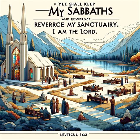 What does Leviticus 26:2 mean? | Bible Art