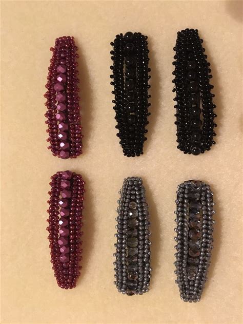 Image result for Beaded Hair Clips Tutorial