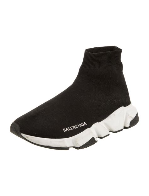 Balenciaga Speed Trainer Sock Sneakers - Black Sneakers, Shoes ...