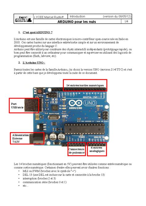 Image result for Programmation Arduino Pour Les Nuls
