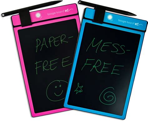 Amazon.com: Boogie Board Basics Reusable Writing Pad, 2-Pack - Digital ...