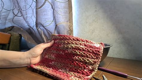 Image result for Crochet Dish Cloth Tutorial