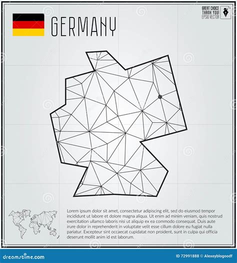 Image result for Map of Germany Equirectangular