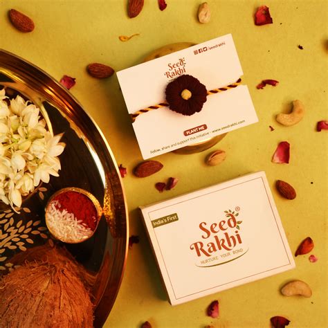 Order Online Organic Rakhi Hamper from Indigifts