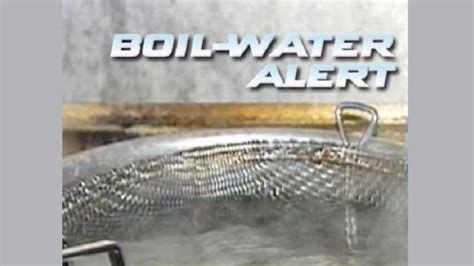 New Haven under boil water alert Saturday