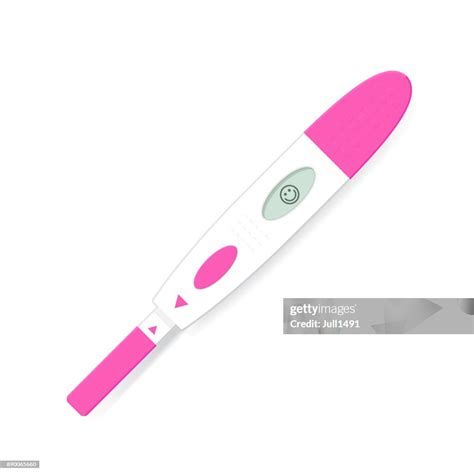 Modern Electronic Pink Pregnancy Test High-Res Vector Graphic - Getty ...