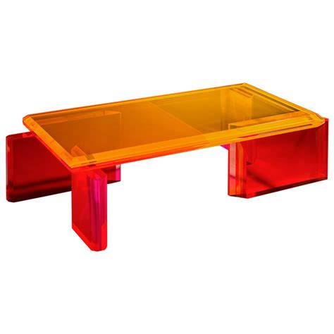Beautiful Unique Colorful Coffee Table by Charly Bounan For Sale at 1stdibs