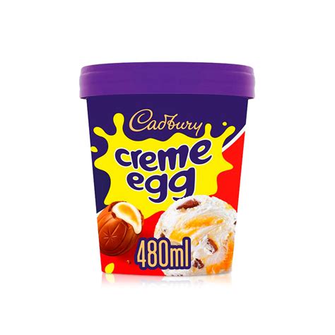 Cadbury Creme Egg Ice Cream 480ml - Spinneys United Arab Emirates