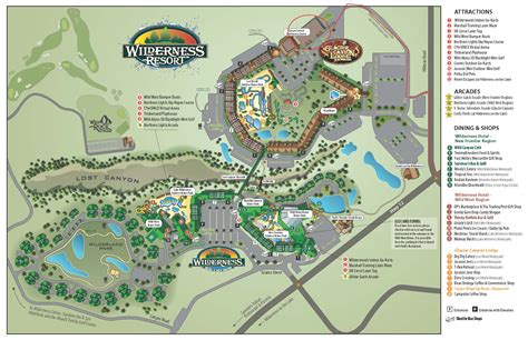 Wilderness Lodge Map