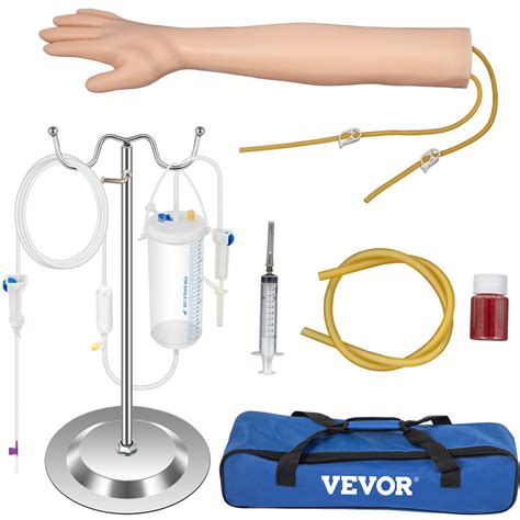 VEVOR Intravenous Practice Arm Kit Made of PVC, Latex Material ...
