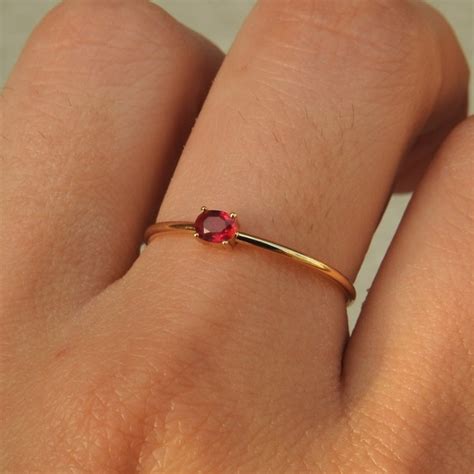 Image result for Small Ruby Ring