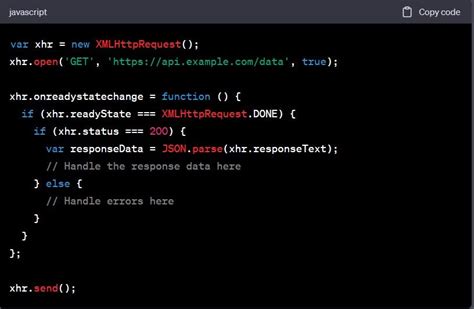 Image result for Write a Request in JavaScript