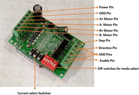 TB6560 Stepper Motor Driver Module – QuartzComponents