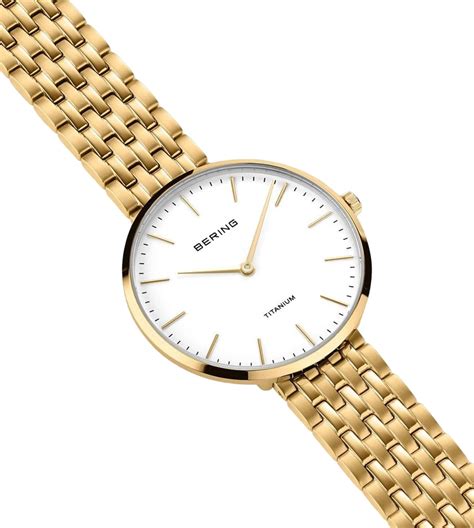 19334-334 Bering | Round White Dial Titanium Watch (Women) – Sai ...