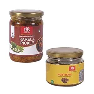 RB Delights Kair & Karela Pickle Combo | Authentic Homemade Rajasthani ...