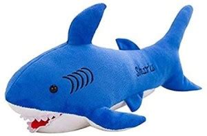 Crispy toys Attractive Blue Shark Soft Toys for Kids, Girls & Children ...